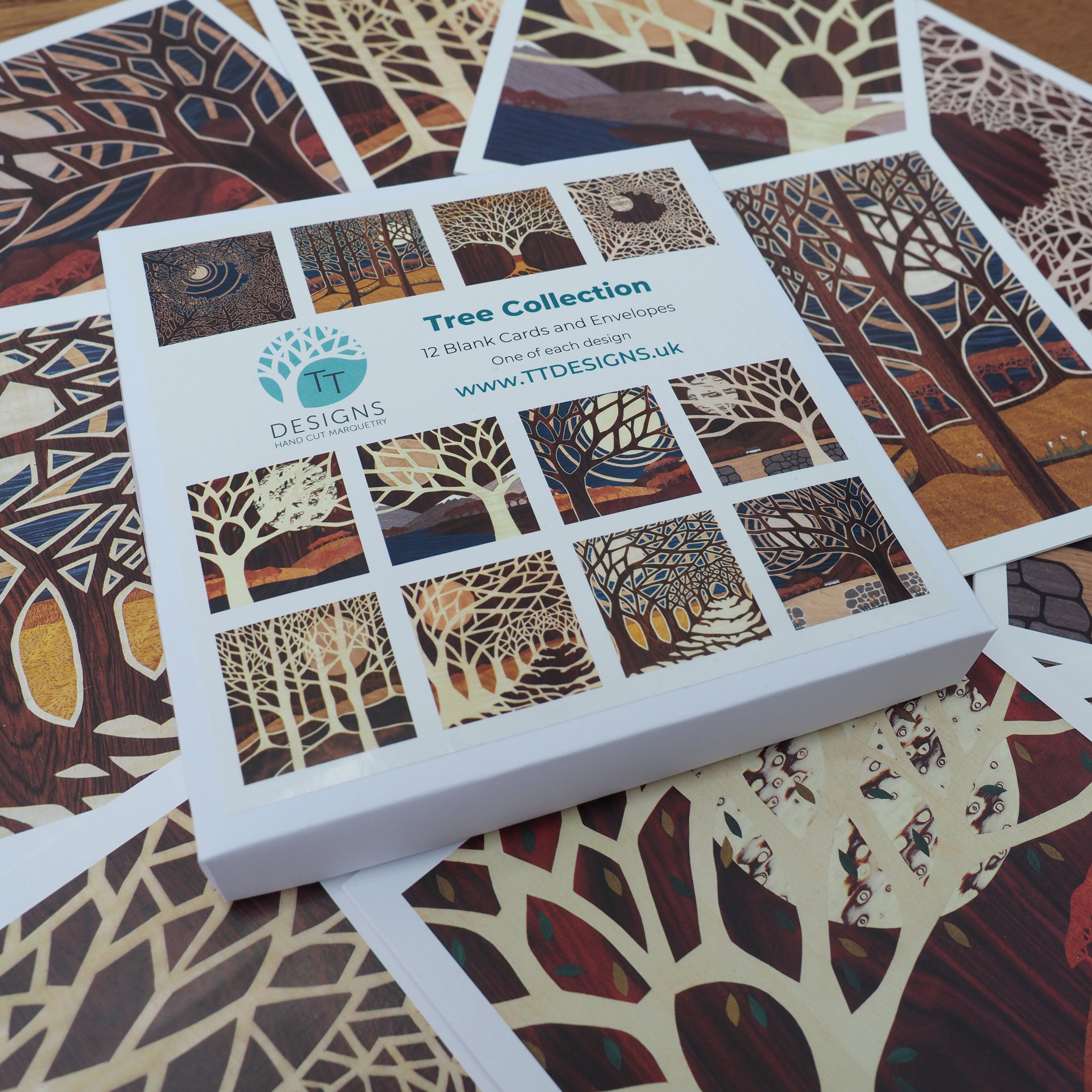 Trees TT Designs Marquetry