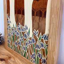 Load image into Gallery viewer, Bluebell Woods Original Marquetry Wall Hanging