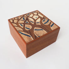 Load image into Gallery viewer, Golden Hour Wooden Trinket Box