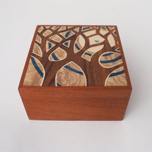 Load image into Gallery viewer, Golden Hour Wooden Trinket Box