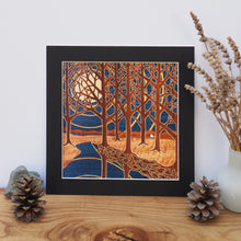 Load image into Gallery viewer, 'Moonlit River Reflections' Framed Giclee Print