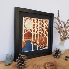 Load image into Gallery viewer, 'Riverbank Reflections' Framed Giclee Print