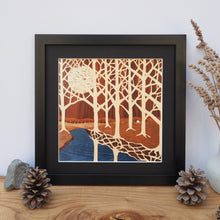 Load image into Gallery viewer, 'Riverbank Reflections' Framed Giclee Print