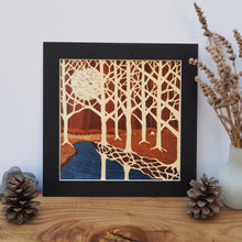 Load image into Gallery viewer, 'Riverbank Reflections' Framed Giclee Print