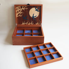 Load image into Gallery viewer, Swallows Large Jewellery Box
