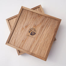 Load image into Gallery viewer, Pink Orchids Small Wooden Jewellery Box