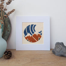 Load image into Gallery viewer, Framed Mountain Giclee Print