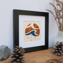 Load image into Gallery viewer, Framed Wave Giclee Print