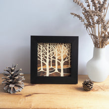 Load image into Gallery viewer, Tree Collection Mini Framed Giclee Prints