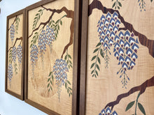 Load image into Gallery viewer, Wisteria Triptych