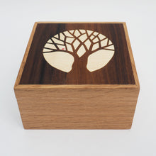 Load image into Gallery viewer, Little Bird in Tree Wooden Trinket Box