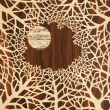 Load image into Gallery viewer, 'Moonbathing' Original Marquetry Wall hanging