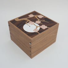 Load image into Gallery viewer, Cherry Blossom Small Wooden Jewellery Box
