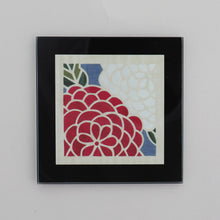 Load image into Gallery viewer, Floral Glass Coasters