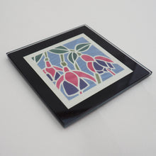 Load image into Gallery viewer, Floral Glass Coasters