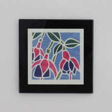 Load image into Gallery viewer, Floral Glass Coasters
