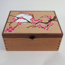 Load image into Gallery viewer, Bright Pink Cherry Blossom Large Jewellery Box