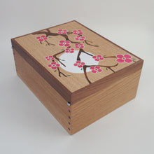 Load image into Gallery viewer, Bright Pink Cherry Blossom Large Jewellery Box