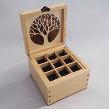 Load image into Gallery viewer, Little Bird in Tree Small Wooden Jewellery Box