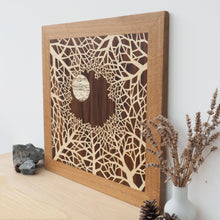 Load image into Gallery viewer, 'Moonbathing' Original Marquetry Wall hanging