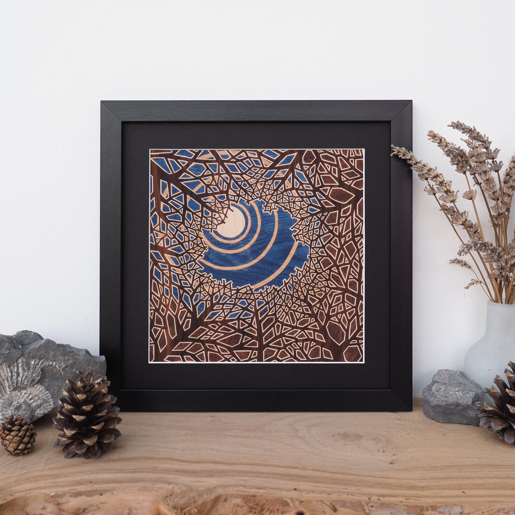 'Moonlit Canopy' Framed Giclee Print