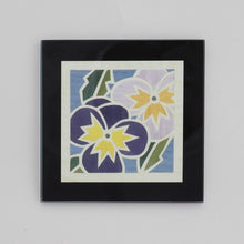 Load image into Gallery viewer, Floral Glass Coasters