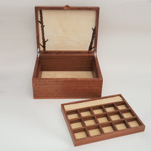 Load image into Gallery viewer, Silver Birch Trees Large Jewellery Box