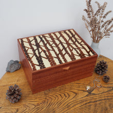 Load image into Gallery viewer, Silver Birch Trees Large Jewellery Box