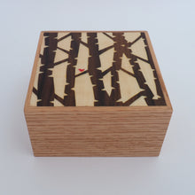 Load image into Gallery viewer, Large Silver Birch Trinket Box (Light)