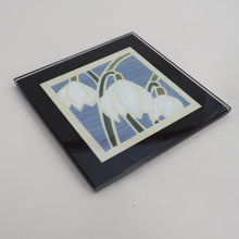 Load image into Gallery viewer, Floral Glass Coasters