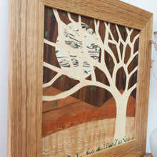 Load image into Gallery viewer, 'Spring Moon' Original Marquetry Wall Hanging