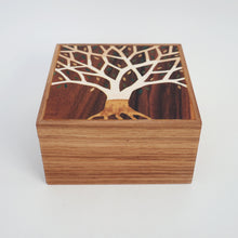 Load image into Gallery viewer, Tree of Life (dark) Wooden Trinket Box
