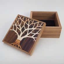 Load image into Gallery viewer, Tree of Life (dark) Wooden Trinket Box