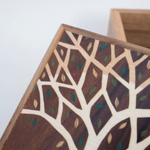 Load image into Gallery viewer, Tree of Life (dark) Wooden Trinket Box