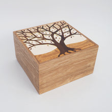 Load image into Gallery viewer, Tree of Life Wooden Trinket Box