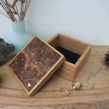 Load image into Gallery viewer, little pink heart wooden trinket box