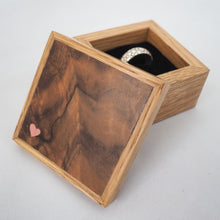 Load image into Gallery viewer, little pink heart ring box