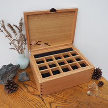 Load image into Gallery viewer, open wooden jewellery box