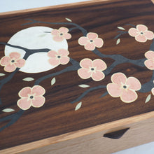 Load image into Gallery viewer, Large Moonlit Cherry Blossom Jewellery Box