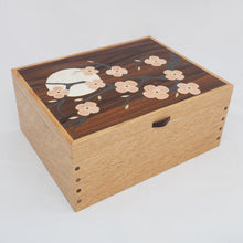 Load image into Gallery viewer, Large Moonlit Cherry Blossom Jewellery Box