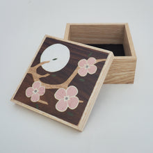 Load image into Gallery viewer, Cherry Blossom Wooden Trinket Box