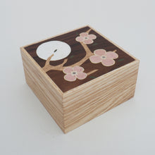 Load image into Gallery viewer, Cherry Blossom Wooden Trinket Box