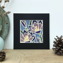 Load image into Gallery viewer, Crocus Framed Giclee Print