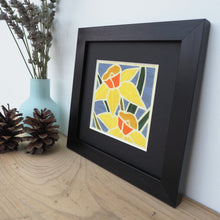 Load image into Gallery viewer, daffodil framed giclee print