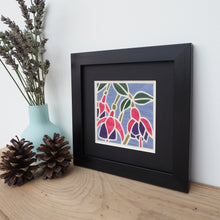 Load image into Gallery viewer, framed fuchsia giclee print