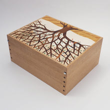 Load image into Gallery viewer, Tree of Life with Little Bird Large Jewellery Box
