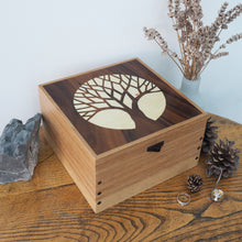 Load image into Gallery viewer, Little Bird in The Tree Large Jewellery Box