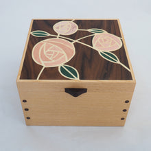 Load image into Gallery viewer, Mackintosh Rose Small Jewellery Box
