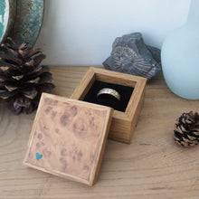 Load image into Gallery viewer, little turquoise heart ring box