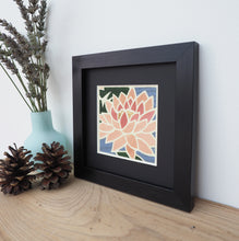 Load image into Gallery viewer, framed pink lotus flower giclee print
